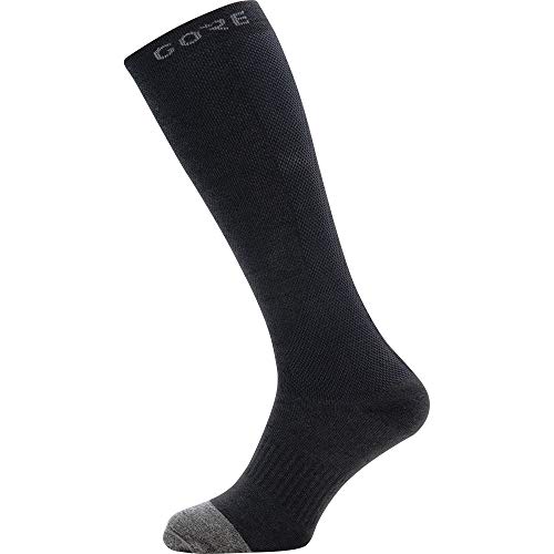 GORE WEAR Unisex Thermo Socken, Lang, Multisport, Größe: 38-40, Farbe: Schwarz/Grau von GORE WEAR