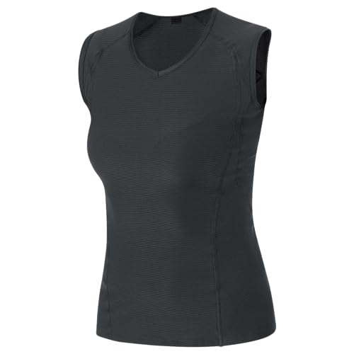 GOREWEAR Damen D Bl Shirt Ärmellos, Schwarz, 40 EU von GORE WEAR