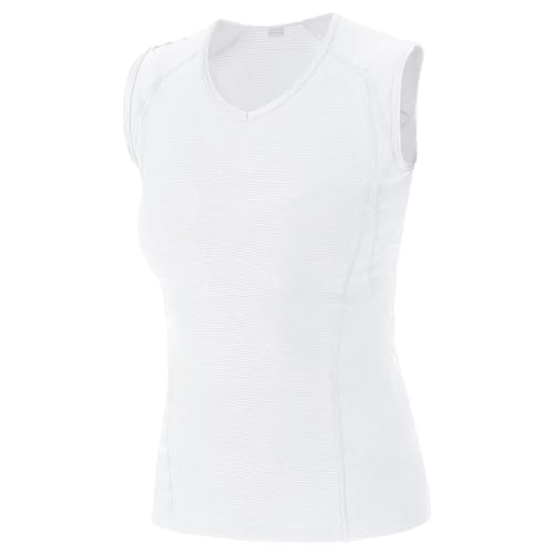 GORE WEAR Damen M Base Layer Shirt ärmellos, White, 36 von GORE WEAR