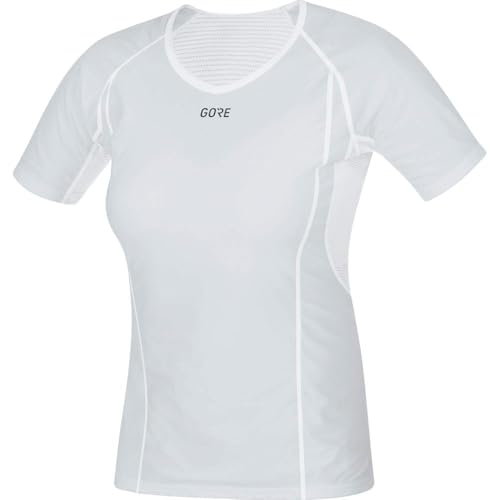 GORE WEAR Damen M Windstopper Base Layer Shirt, Light Grey/White, 36 von GORE WEAR