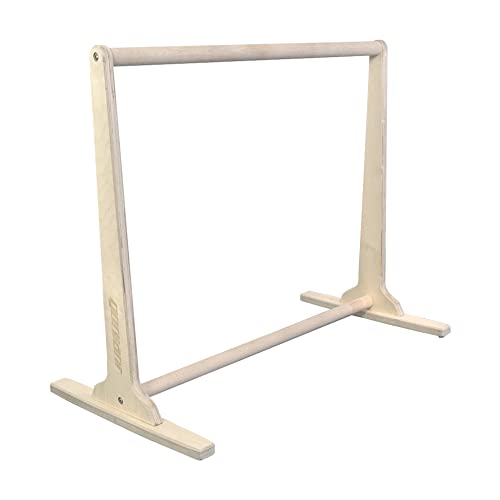 Gorletic Parallelstange Front Lever, hervorragende Stabilität für Calisthenics und Klimmzüge, breite Basis, Länge 105 cm, ideal für Training zu Hause und im Fitnessstudio von Gorilant