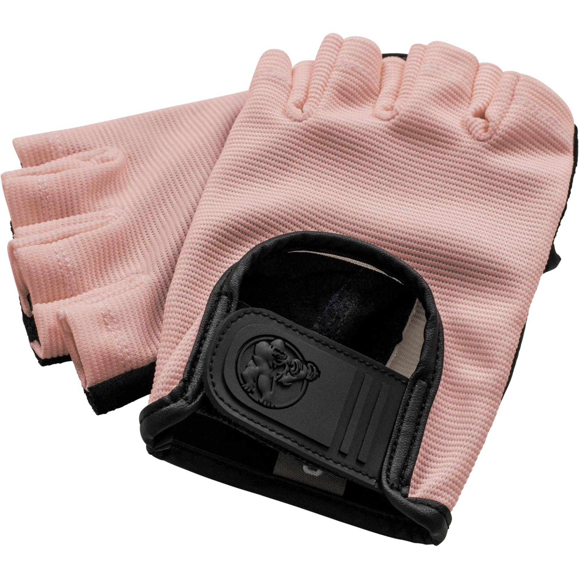 Fitness Handschuhe Leder Rosa XL von Gorilla Sports
