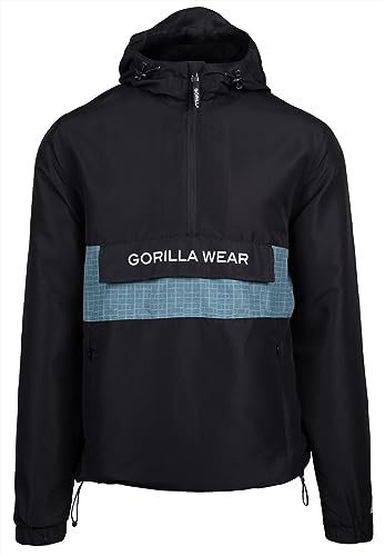 Gorilla Wear Bolton Windbreaker - Black, blacks, XS von Gorilla Wear
