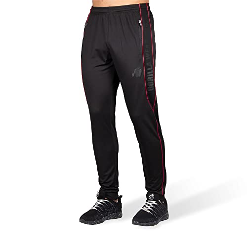 Gorilla Wear Branson Pants - Bodybuilding und Fitness Bekleidung für Herren, rot, 3XL von Gorilla Wear