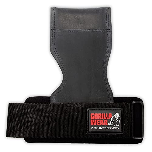 Gorilla Wear Lifting Grips - schwarz - Bodybuilding in Fitness Accessoire für Herren von Gorilla Wear