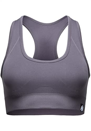 Gorilla Wear Yava Seamless Sport BH, grau, S-M von Gorilla Wear