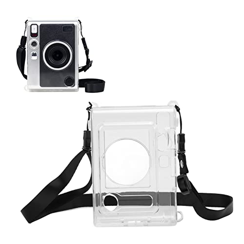 Goshyda Transparente Schutzhülle für Fujifilm Instax Evo Kamera, PVC-Material, Verschleißfest, Kratzfest, mit Schultergurt von Goshyda