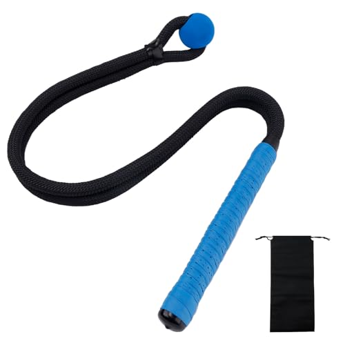 Golfseil-Schwungtrainer, Seil-Golf-Trainingshilfe mit Aufbewahrungstasche Mehrzweck-Golf-Trainingsseil Golf-Geschenke Golfseil-Trainer zur Kraftkontrolle Körperliches Training von Gosknor