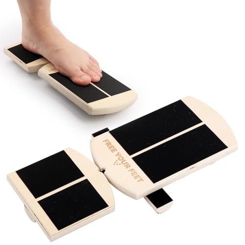 Gosknor Einbein Balance Trainer, Knöchel Fuß Stärker Trainingsgerät Balance Board Knöchel Stärker Trainingsgerät für Verstauchte Rehabilitations Stabilitätsübungen Haltungskorrektur von Gosknor