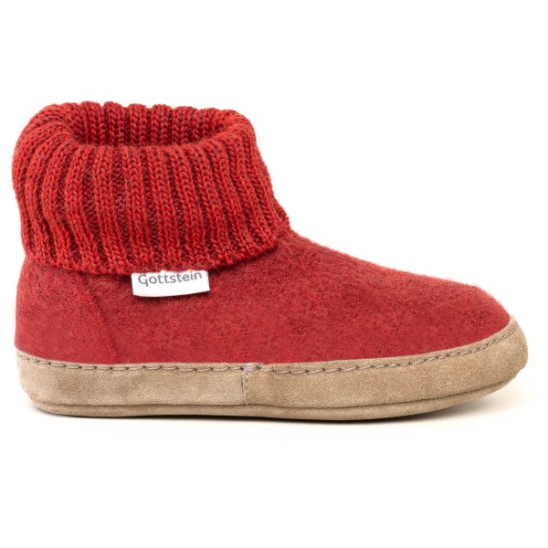 Gottstein - Kid's Alpine Boot LE - Hüttenschuhe Gr 32 rot von Gottstein