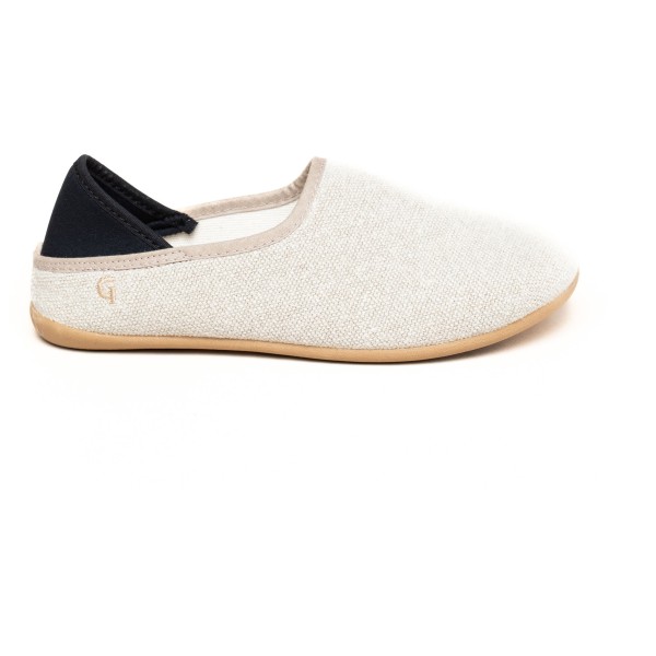 Gottstein - Linen Slip-On - Hüttenschuhe Gr 45 weiß von Gottstein