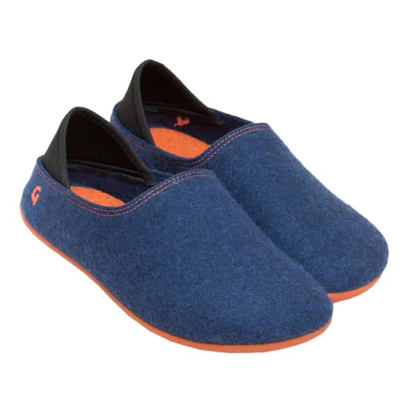 Gottstein Wool Slip-On (Blau 37 EU) Hüttenschuhe von Gottstein