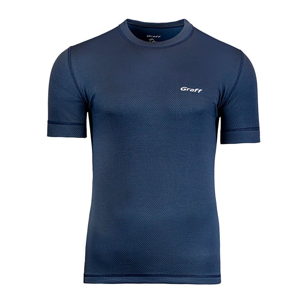 Graff Termo Active Duo Skin 300 Short Sleeve T-shirt Blau 2XL Mann von Graff
