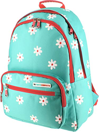 Grafoplás 37500145 Kollektion Tutti Confetti Schulrucksack, Modell Live, 34 x 44 x 14 cm von Grafoplás