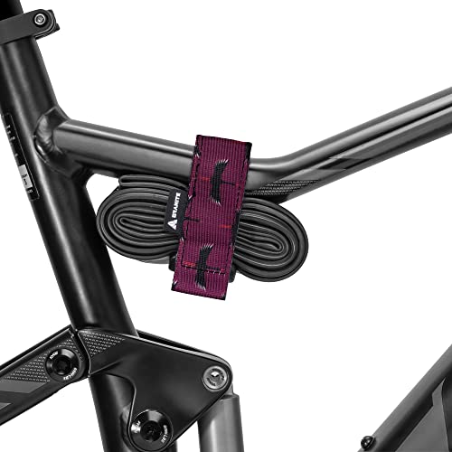 Granit Rockband+ MTB Rahmen Trägergurt für Schläuche und Fahrradwerkzeug-Set, Fahrrad-Aufbewahrungslösung zum Anbringen von zusätzlicher Ausrüstung an Ihrem Mountainbike und BMX-Bike (Tsuru) von Granite