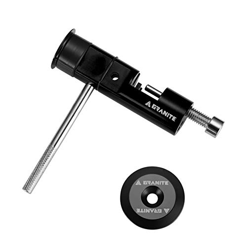 Granite Stash Kit Werkzeugset für Fahrradkette - Fahrradkettenreparaturwerkzeug-Set - Passt in den Lenker (Schwarz) von Granite