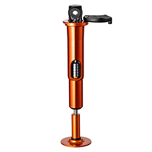 Granite Stash RT Multifunktions-Ratschenwerkzeug für Fahrrad mit 9 im Inneren der konischen Steuerrohr verstauten Bits Bits - Federwerkzeughalterung für einfachen Zugriff (Orange) von Granite