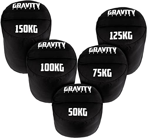 Gravity Fitness Strongman Sandsack, robust, 50 kg – 150 kg (150 kg) von Gravity Fitness