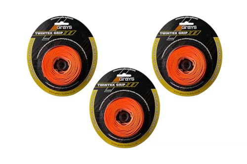 Grays- Twintex Grip Hockey, Neon-Orange, One Size von Grays-