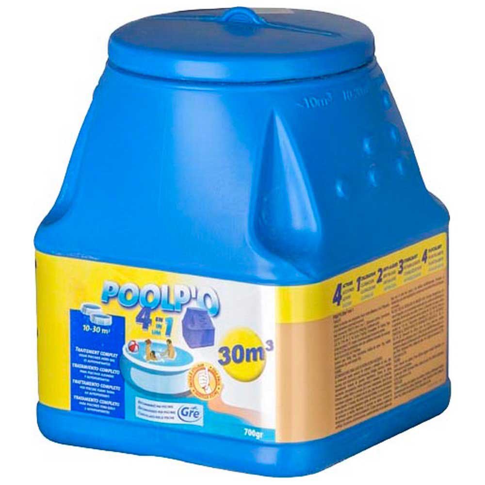Gre Poolp´o 10-30 M³ Multiactions Treatment 4 Actions Blau 700 g von Gre