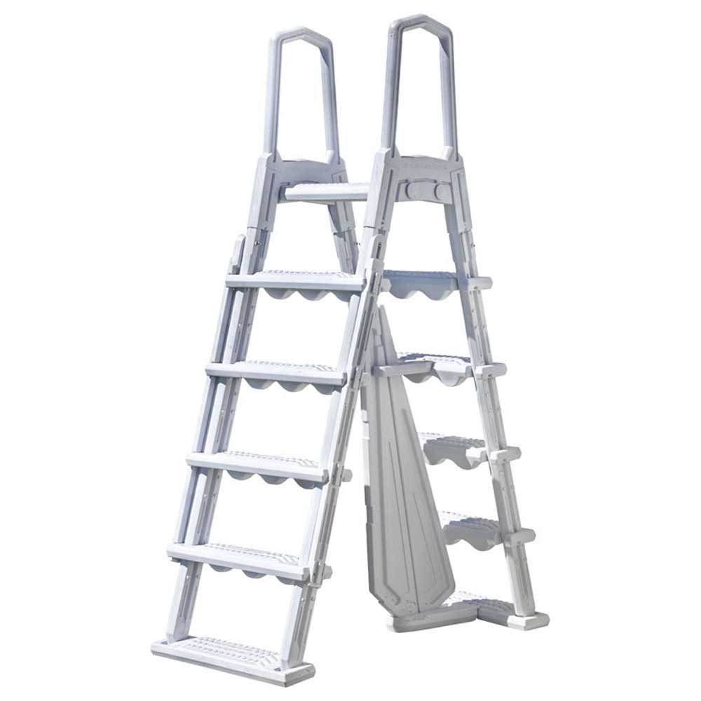 Gre Accessories Above-ground Pool Ladder Silber 122-132 cm von Gre Accessories