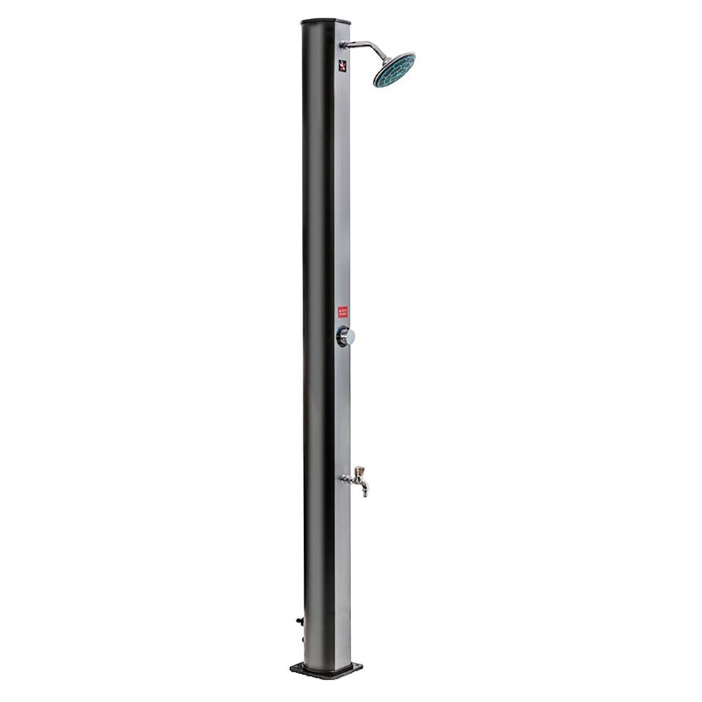 Gre Accessories Pvc Solar Shower 35l With Foot Tap Silber 214 cm von Gre Accessories
