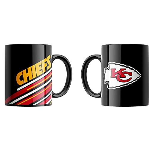 Great branding Kansas City Chiefs NFL Classic Mug (330 ml) Stripes Tasse - Stück von Great branding