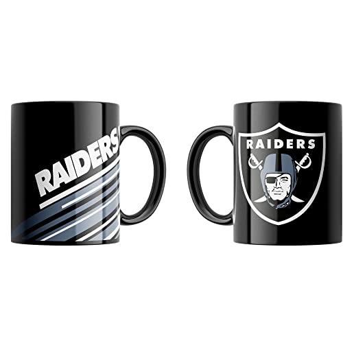 Great Branding Las Vegas Raiders NFL Classic Mug (330 ml) Stripes Tasse - Stück von Great Branding