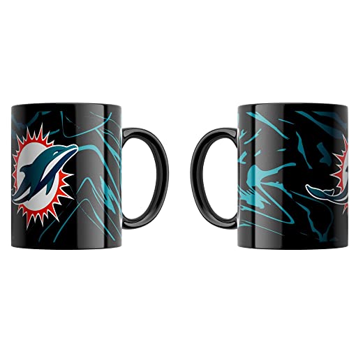 Great Branding Miami Dolphins NFL Classic Mug (330 ml) Camo Tasse - Stück von Great Branding