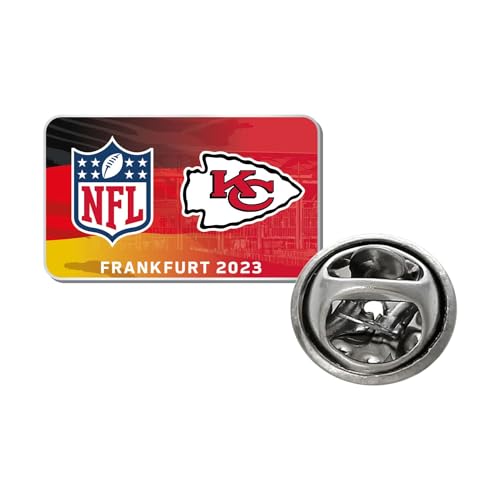 Great Branding NFL Frankfurt Game Pin Badge Anstecknadel Kansas City Chiefs von Great Branding
