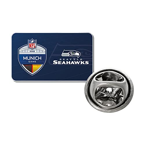 Great Branding NFL Munich Game Pin Badge Anstecknadel Seattle Seahawks von Great Branding