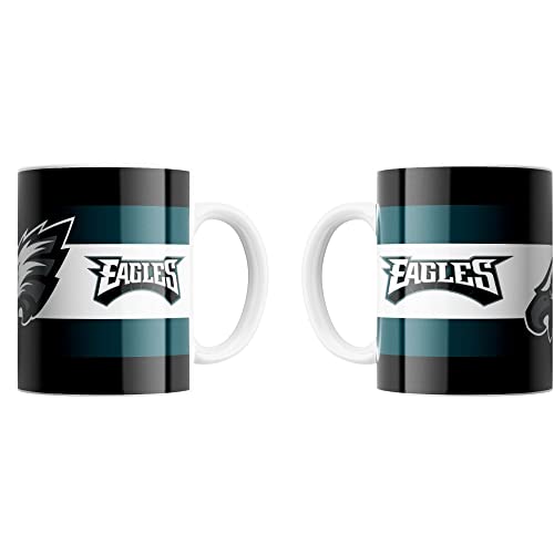 Great branding Philadelphia Eagles NFL Classic Mug (330 ml) Wallpaper Tasse - Stück, Mug-eagles-green-black-#28344 von Great branding