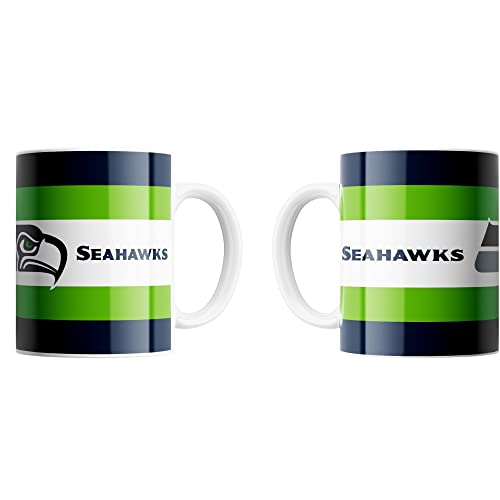 Great branding Seattle Seahawks NFL Classic Mug (330 ml) Wallpaper Tasse - Stück, Mug-seahawks-green-navy-#28346 von Great branding