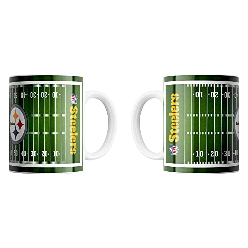 Great Branding TGBC Pittsburgh Steelers Field Jumbo NFL Becher (440 ml) von Great Branding