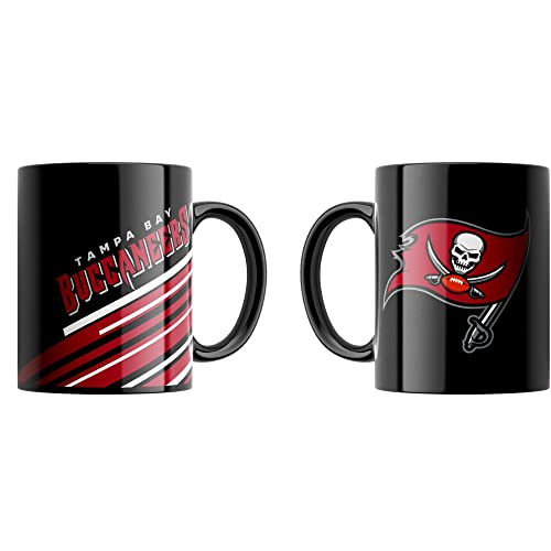 Great Branding Tampa Bay Buccaneers NFL Classic Mug (330 ml) Stripes Tasse - Stück von Great Branding