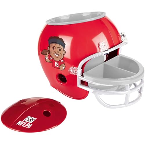 Kansas City Chiefs NFLPA American Football Snack Helm Helmet ** Patrick Mahomes ** von Great Branding