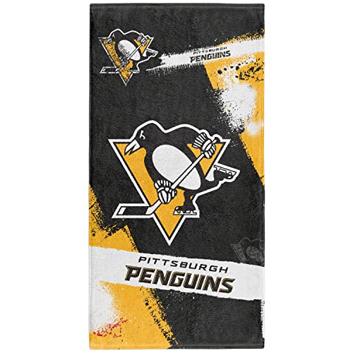 Pittsburgh Penguins NHL Spray Strandtuch 150x80cm von Great Branding