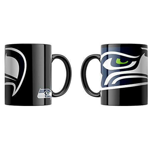 Seattle Seahawks NFL Jumbo Tasse Becher Kaffeetasse OVERSIZED 330 ml von Great Branding