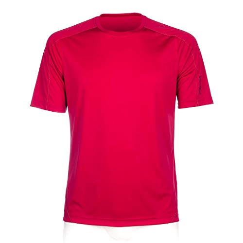 Great Escapes Herren Kaba T-Shirt, Opacity, Persian Red, 3XL von Great Escapes