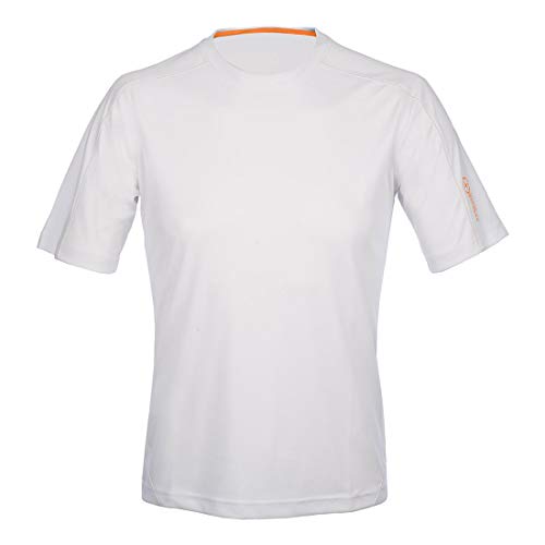 Great Escapes - Kaba T-Shirt für Herren, Herren, T-Shirt, 129U002, Blanc De Blanc, 3XL von Great Escapes