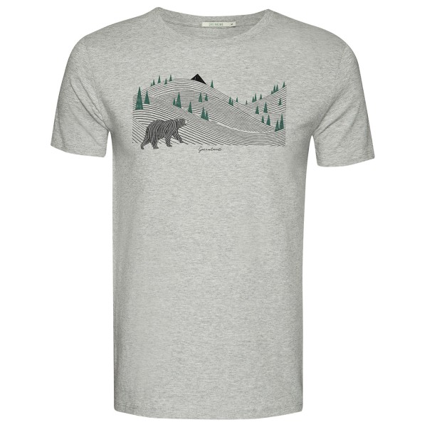 GreenBomb - Animal Bearland Guide - T-Shirts - T-Shirt Gr L;M;S;XL grau von GreenBomb