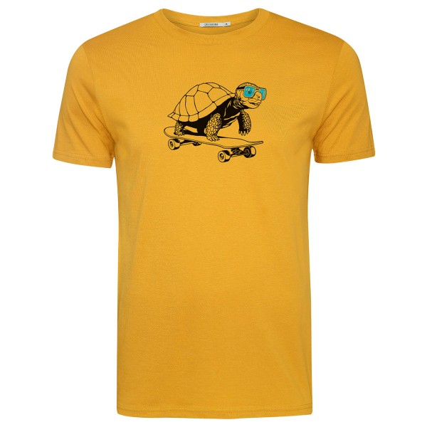GreenBomb - Animal Turtle Roll On Guide Cotton - T-Shirts - T-Shirt Gr S orange von GreenBomb