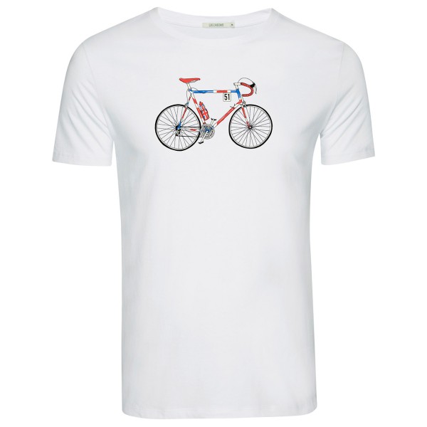GreenBomb - Bike Jack Guide - T-Shirts - T-Shirt Gr M weiß von GreenBomb