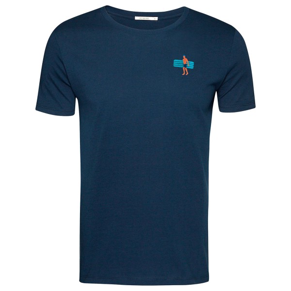GreenBomb - Lifestyle Airbed Guide - T-Shirts - T-Shirt Gr L blau von GreenBomb