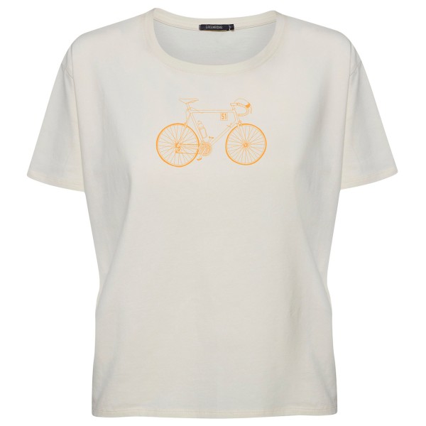 GreenBomb - Women's Bike Classic Feel - T-Shirts - T-Shirt Gr S grau/beige von GreenBomb