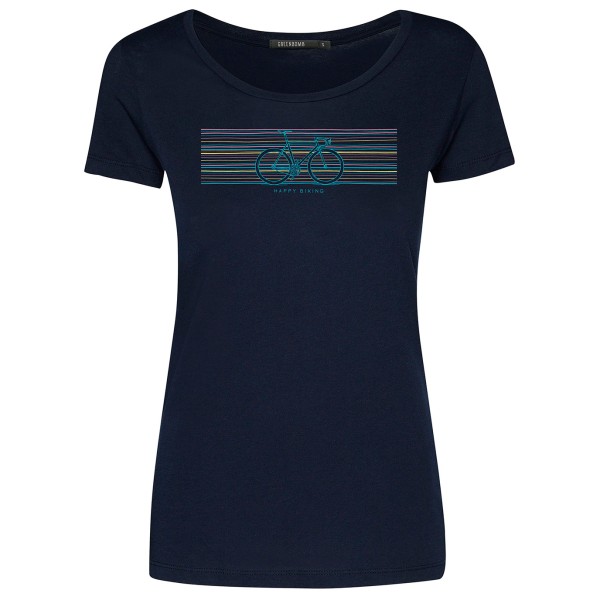 GreenBomb - Women's Bike Fun Loves - T-Shirts - T-Shirt Gr L;M;S;XS blau von GreenBomb