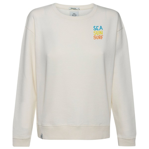 GreenBomb - Women's Lifestyle Sea Sun Surf - Sweatshirts - Pullover Gr L;M;S;XL;XS grau von GreenBomb