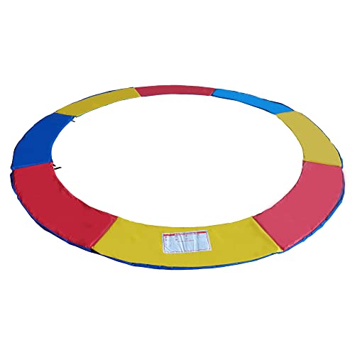 Greenbay Trampolinschutz, Abdeckung, für Trampolin mit 1,8 m, 2,4 m, 3 m, 3,7 m, 4 m, 4,2 m Durchmesser, Trois Couleurs von Greenbay