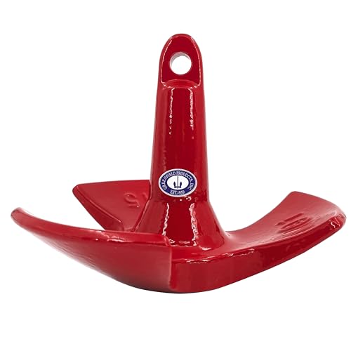 Greenfield Products River Anchor W/Poly Armor Beschichtung (rot, 6,8 kg) von Greenfield Products