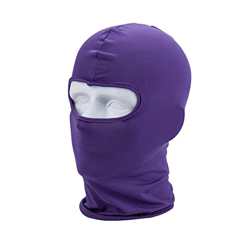 Sturmhaube/Gesichtsmaske für den Winter, für Outdoor-Sport, Motorradfahren, Fahrradfahren, Unisex , violett, Einheitsgröße von Greenlans